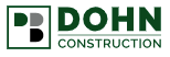 Dohn Construction's logo in dark green text.